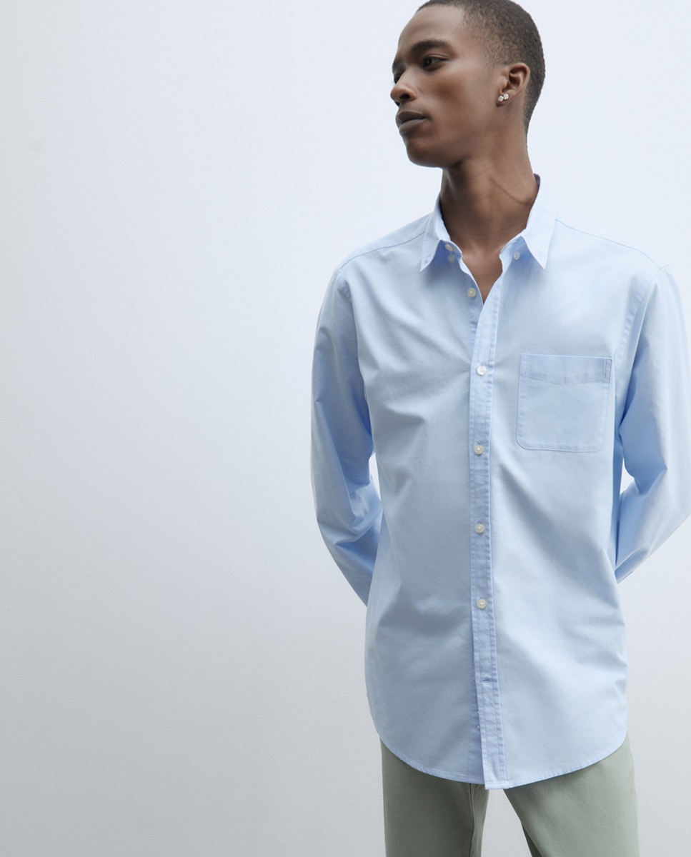 Calças Chino Slim Verde-claro-4