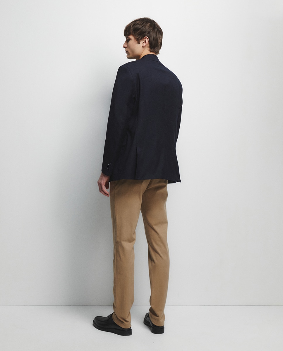 Calças Chino Slim Vison-4