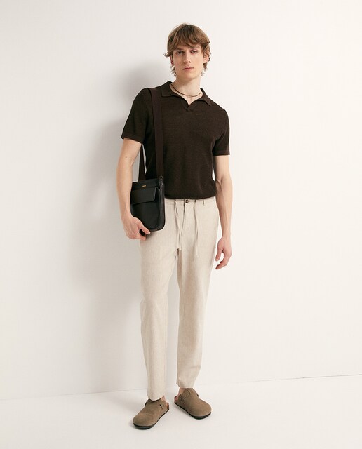 Imagen 0 de Pantalón lino básico