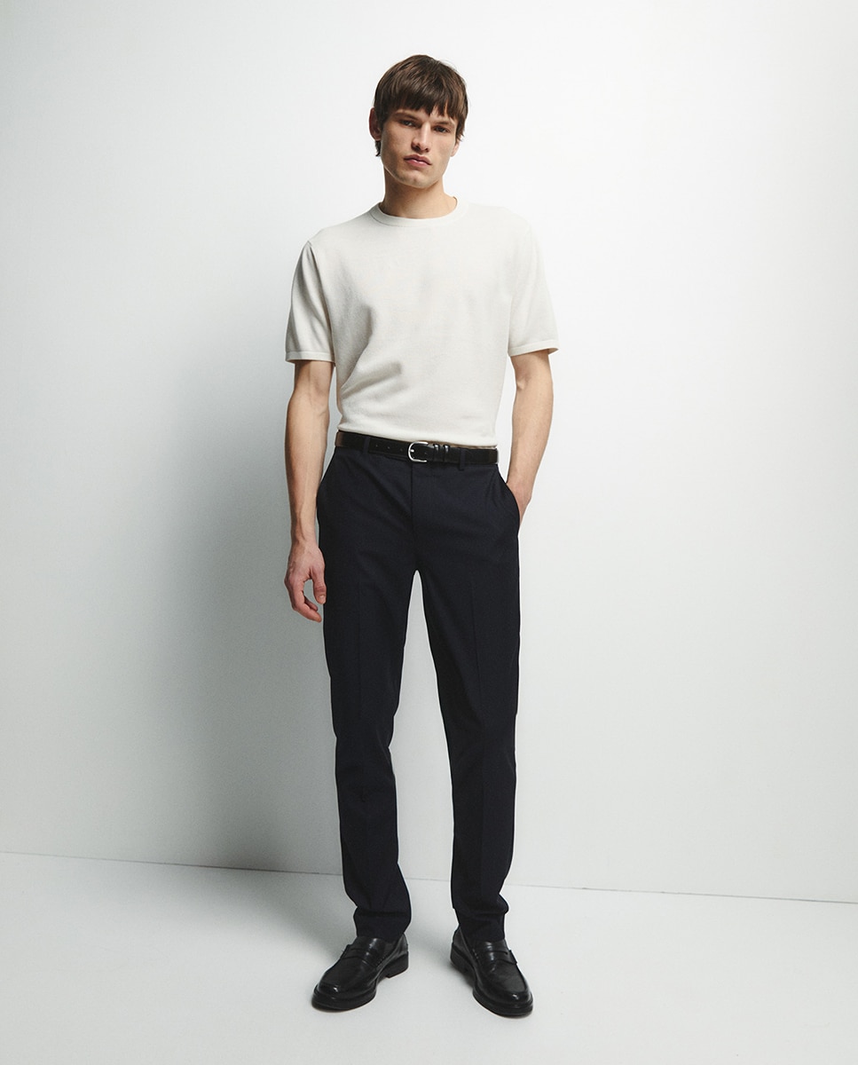 Sfera - Pantalón lana fría.