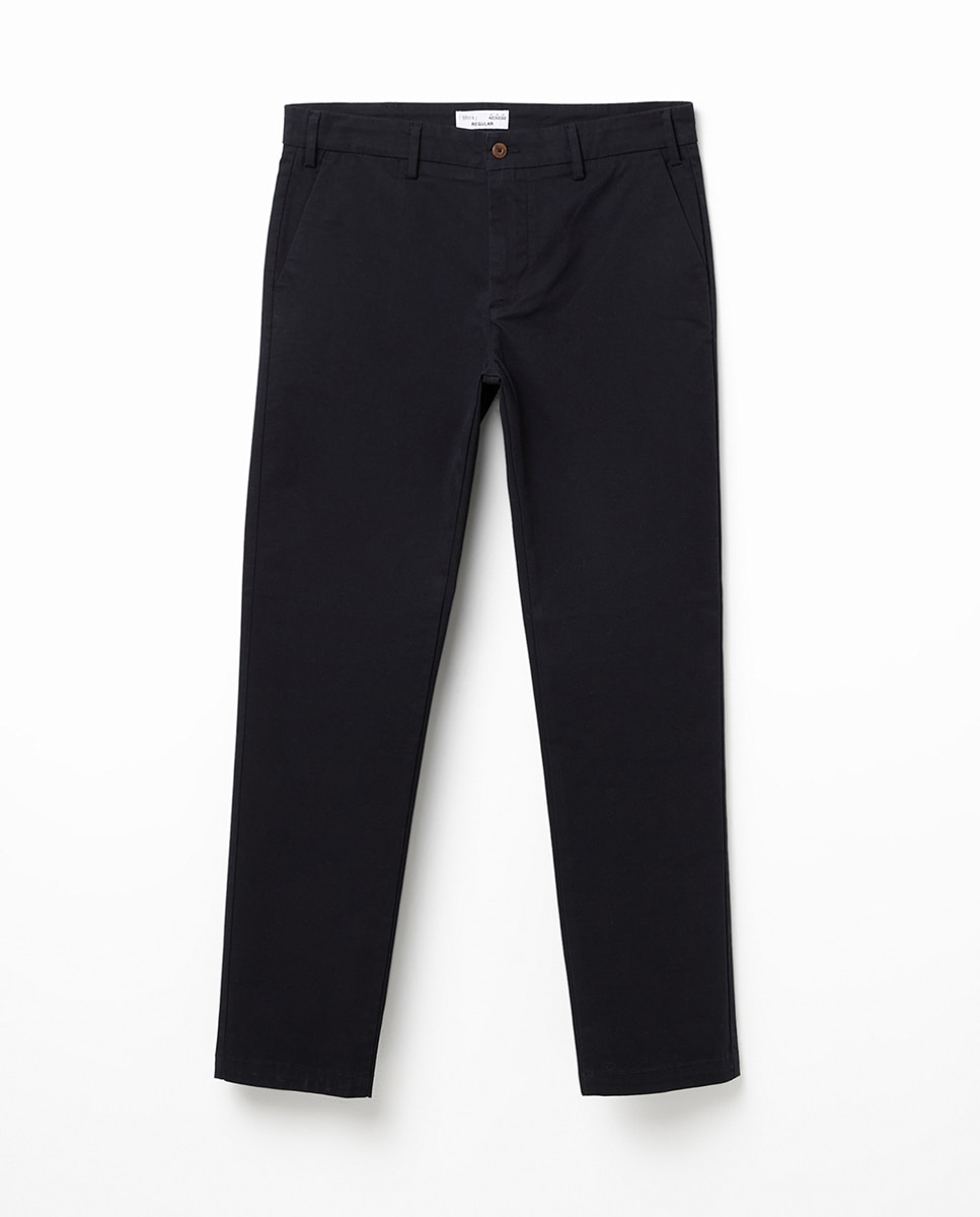 Pantalón chino regular - Sfera - Azul marino Azul marino-5
