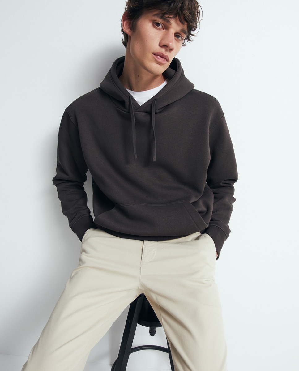 Calças Chino Slim 850 Pedra-3