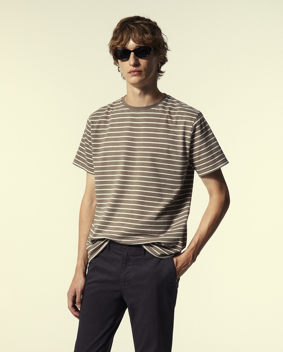 Pantalón chino slim - Sfera - 830 Antracita 830 Antracita-3