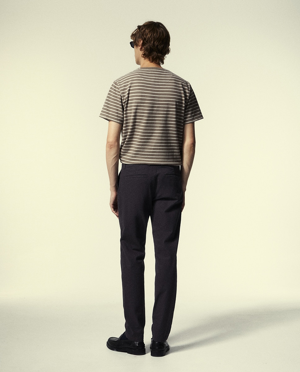 Pantalón chino slim - Sfera - 830 Antracita 830 Antracita-4