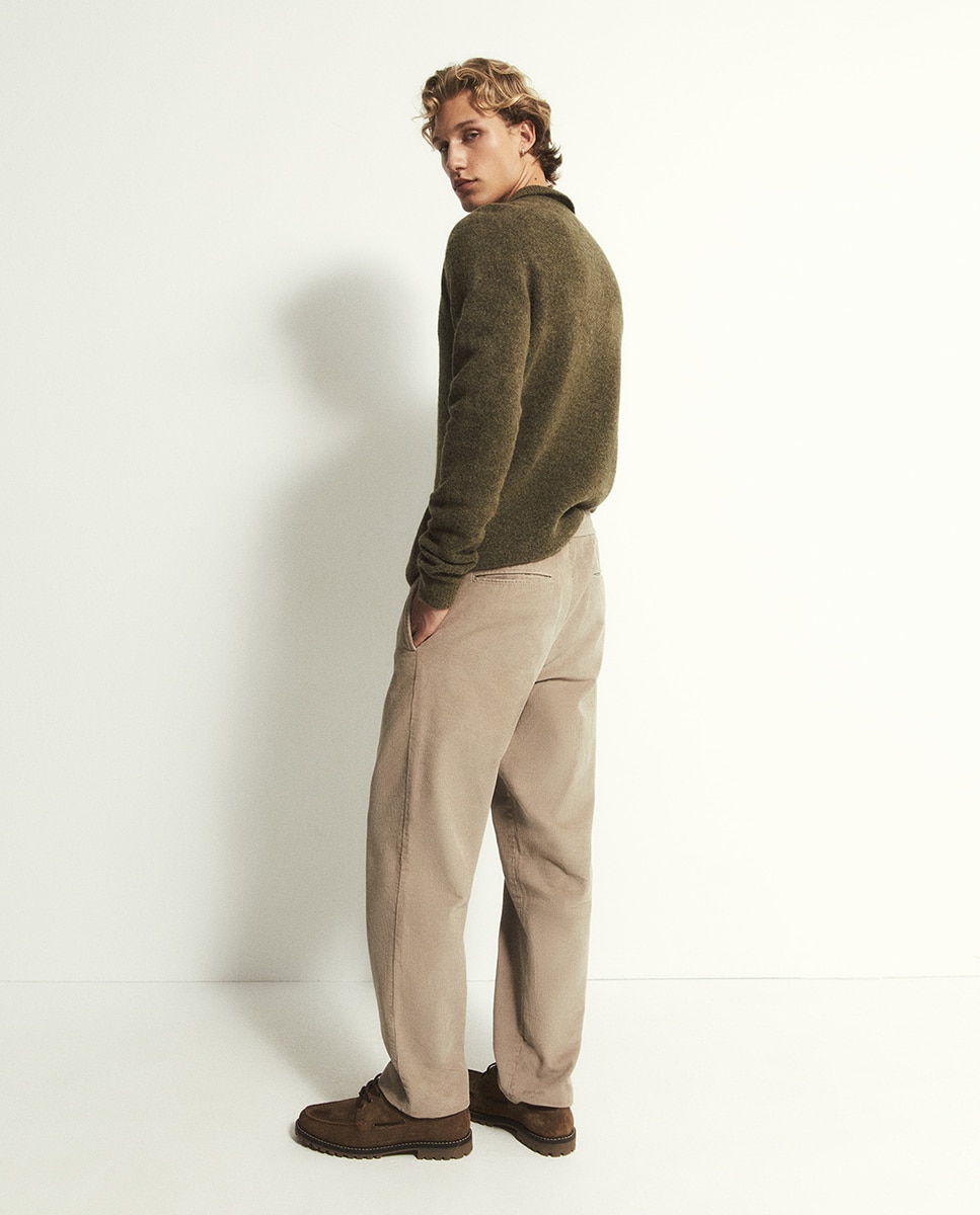 Pantalónes pana cordón - Sfera - 850 Piedra 850 Piedra-4
