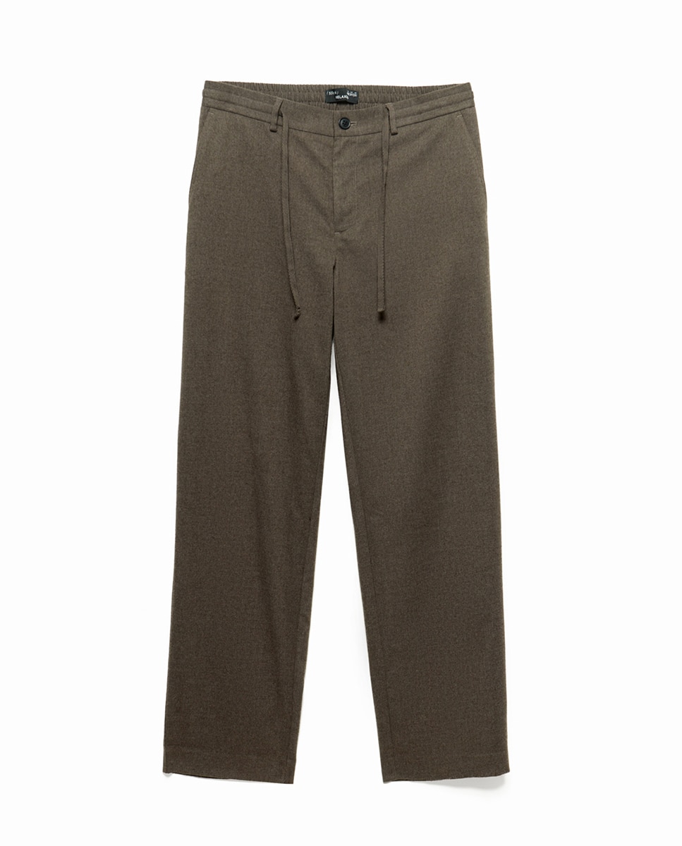 Imagen 5 de Pantalón vestir cordón - Sfera - Visón oscuro Visón oscuro