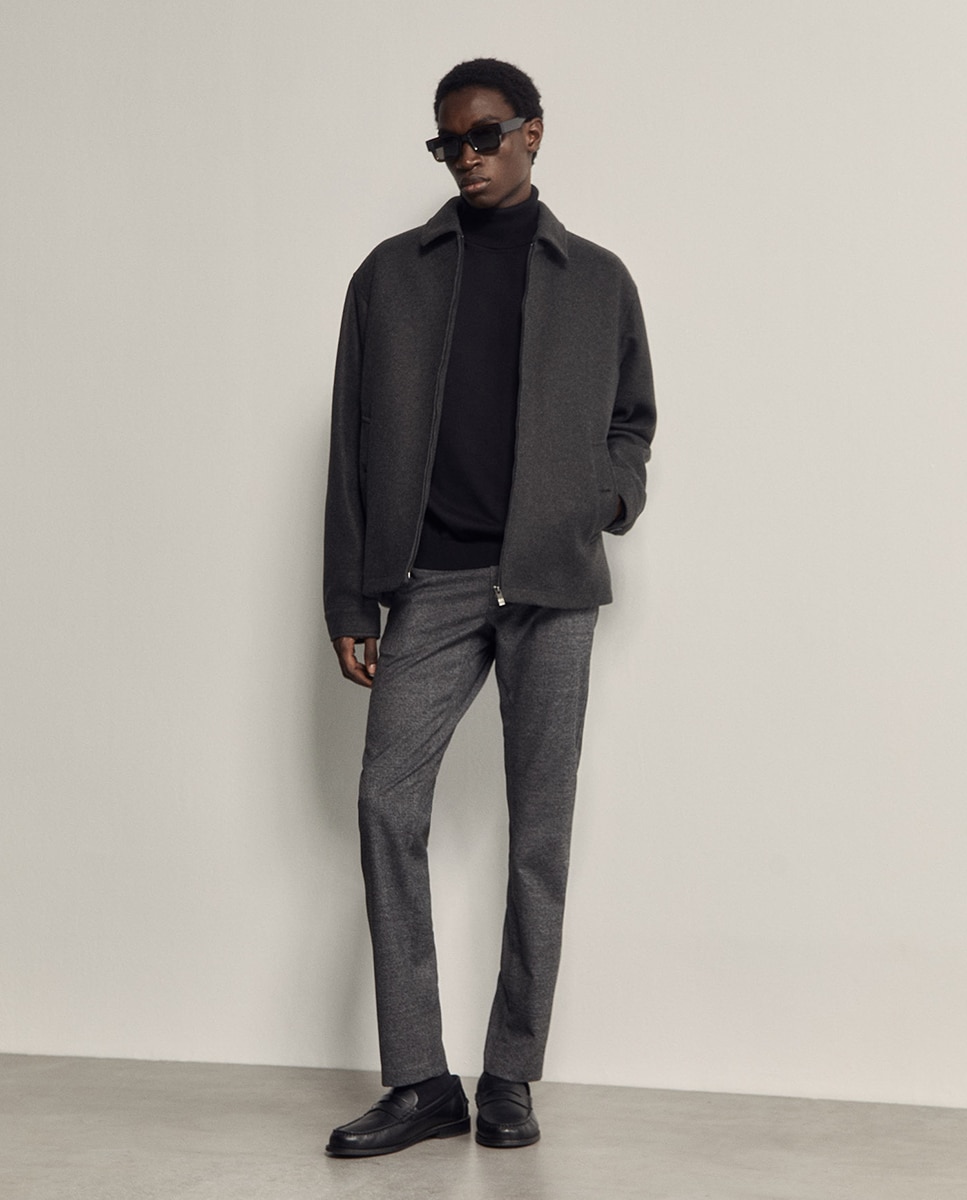 Imagen 2 de Pantalón cuadros sin mangaart - Sfera - 820 Gris medio 820 Gris medio