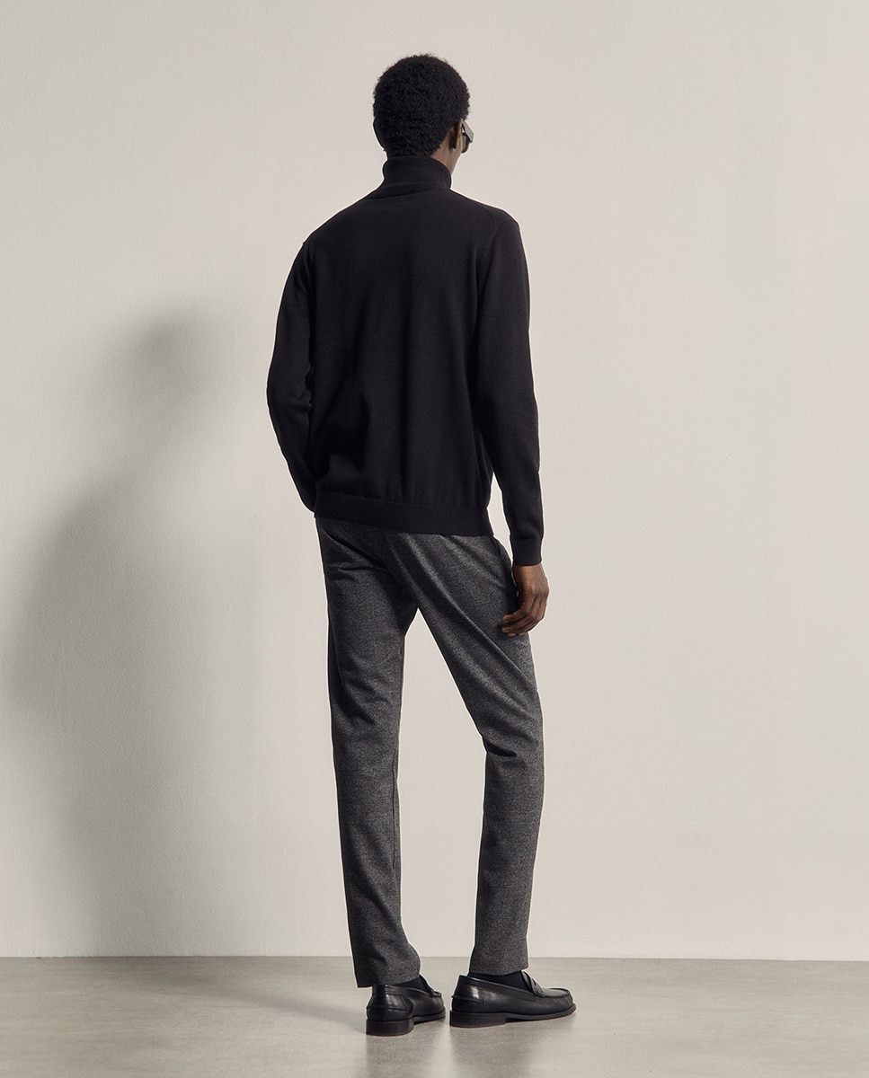 Imagen 4 de Pantalón cuadros sin mangaart - Sfera - 820 Gris medio 820 Gris medio