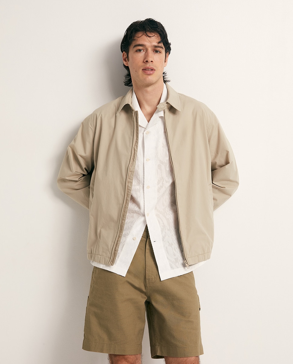 Bermudas com Bolsos Verde-claro-3