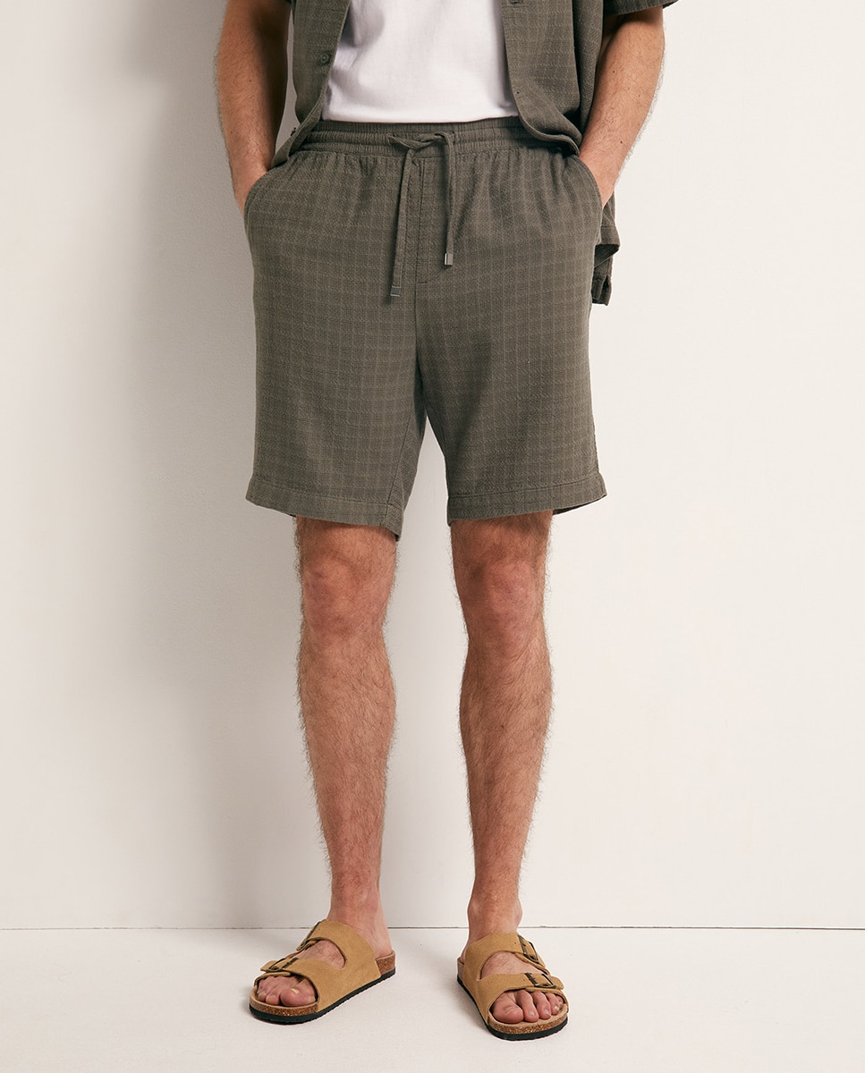 Bermudas Twin Set Caqui-2