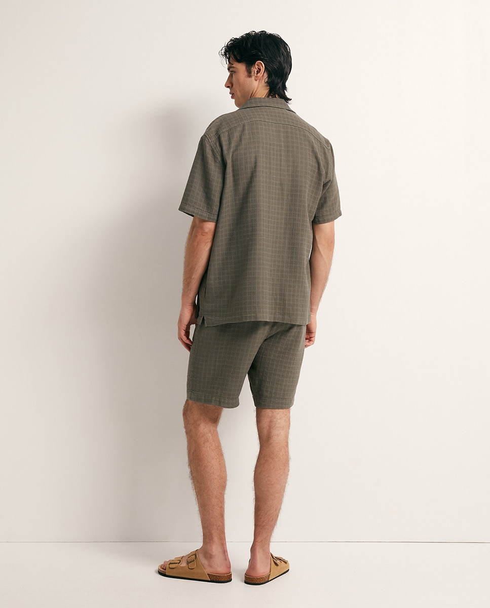 Bermudas Twin Set Caqui-4