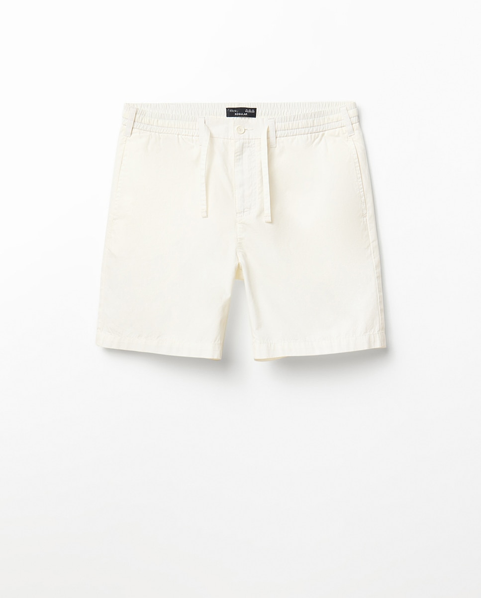 Bermudas de Ganga - Branco Branco-7