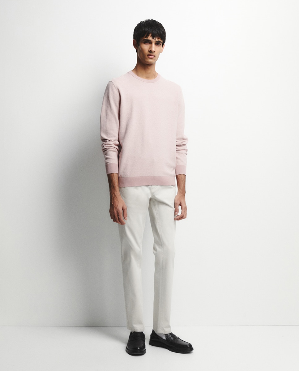 Sfera - Pantalón slim.