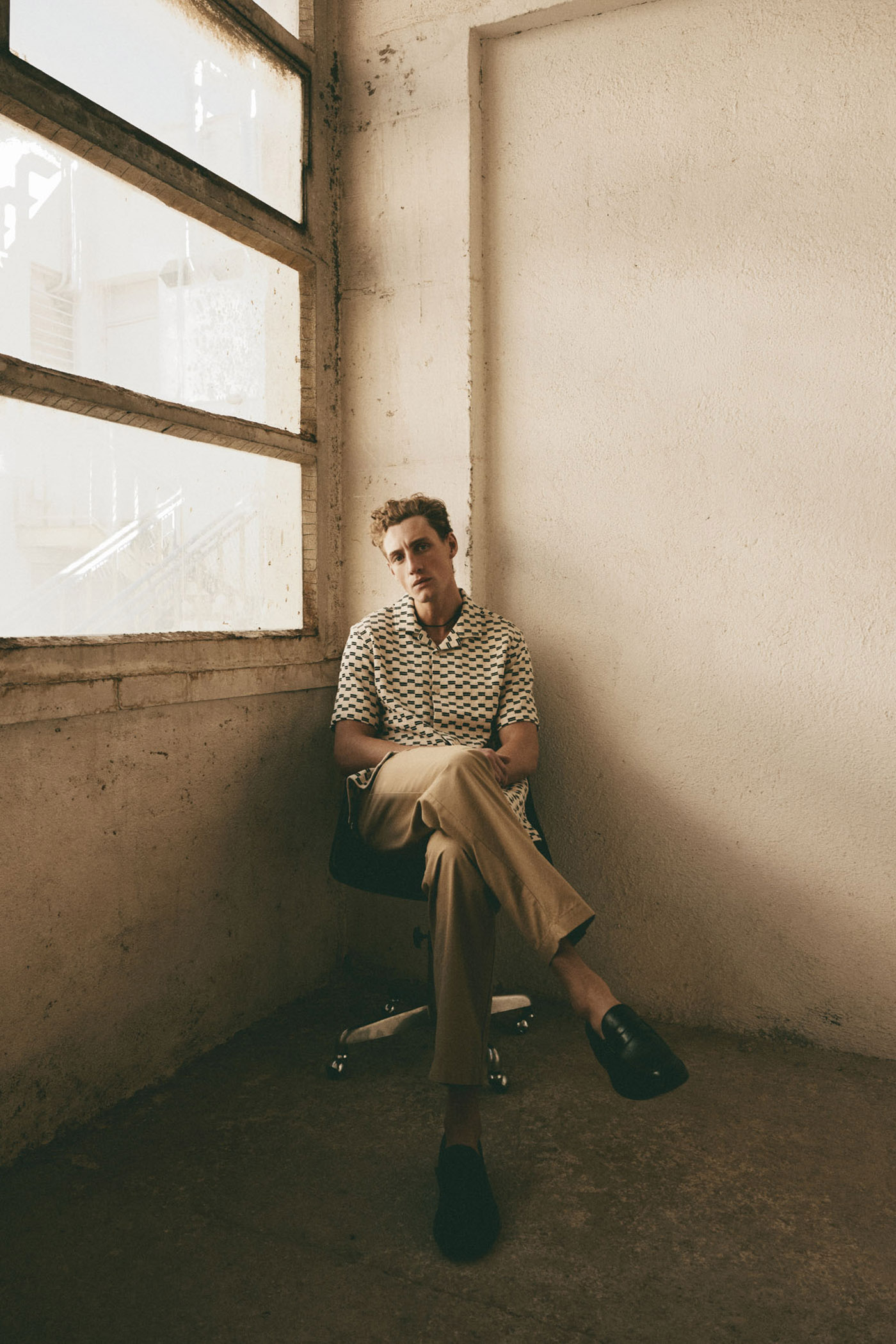 Imagem 0 de Calças de Algodão com Bolsos