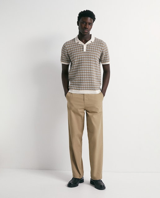 Imagem 0 de Calças de Algodão com Bolsos