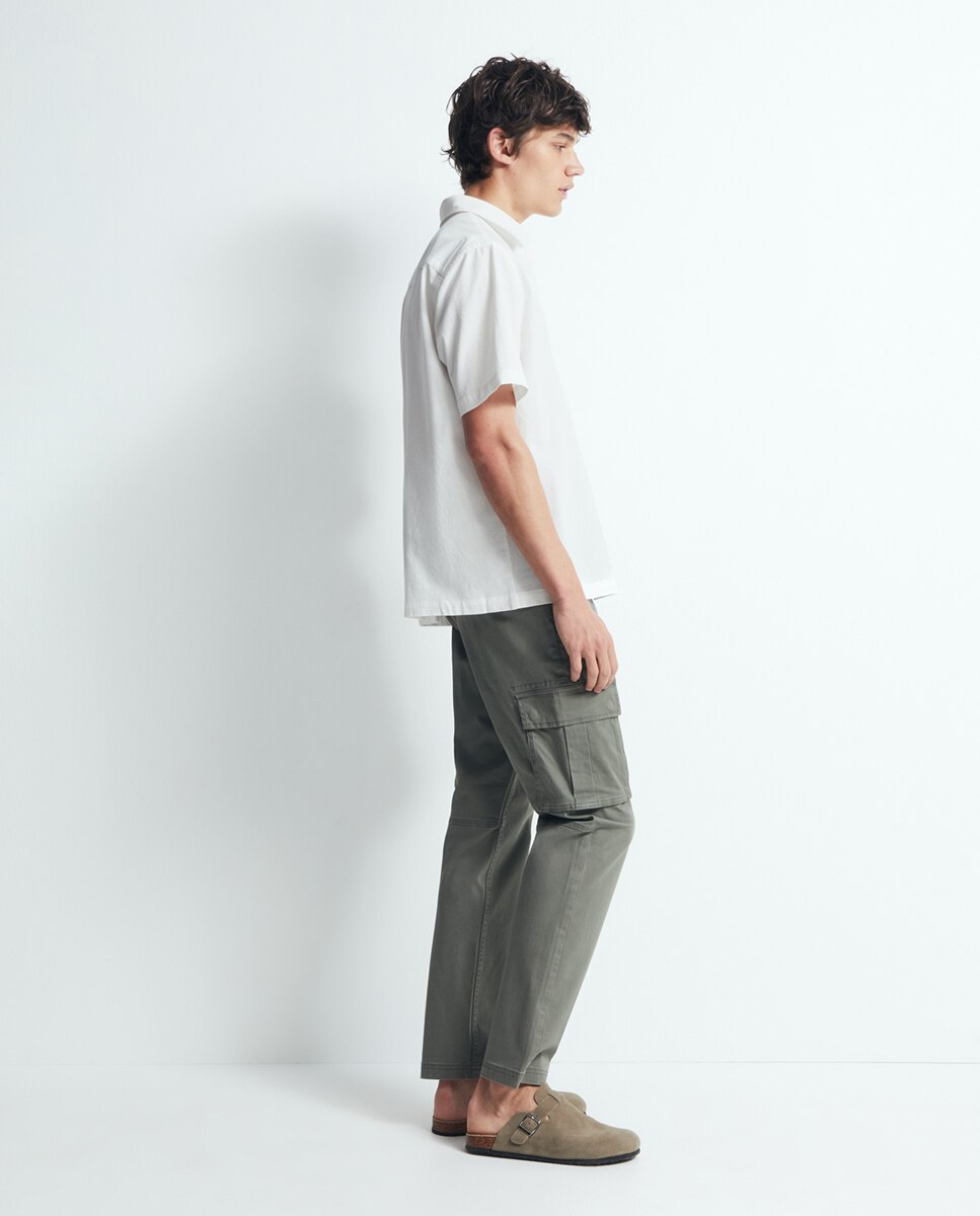 Pantalón cargo - Sfera - 520 Kaki 520 Kaki-6