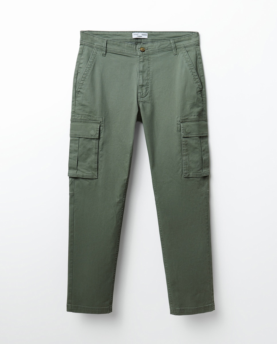 Pantalón cargo - Sfera - 520 Kaki 520 Kaki-7