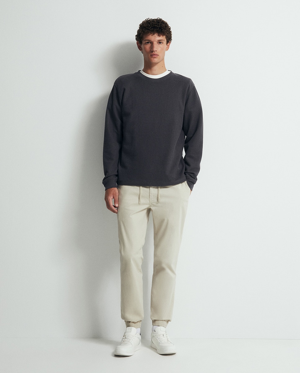Pantalón jogger - Sfera - 850 Piedra 850 Piedra-1