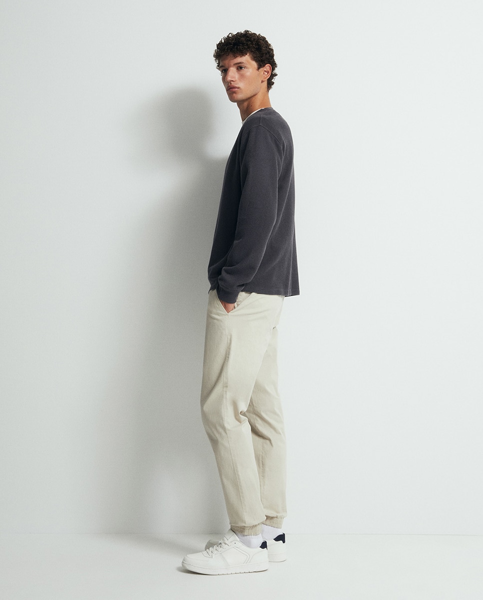 Pantalón jogger - Sfera - 850 Piedra 850 Piedra-4