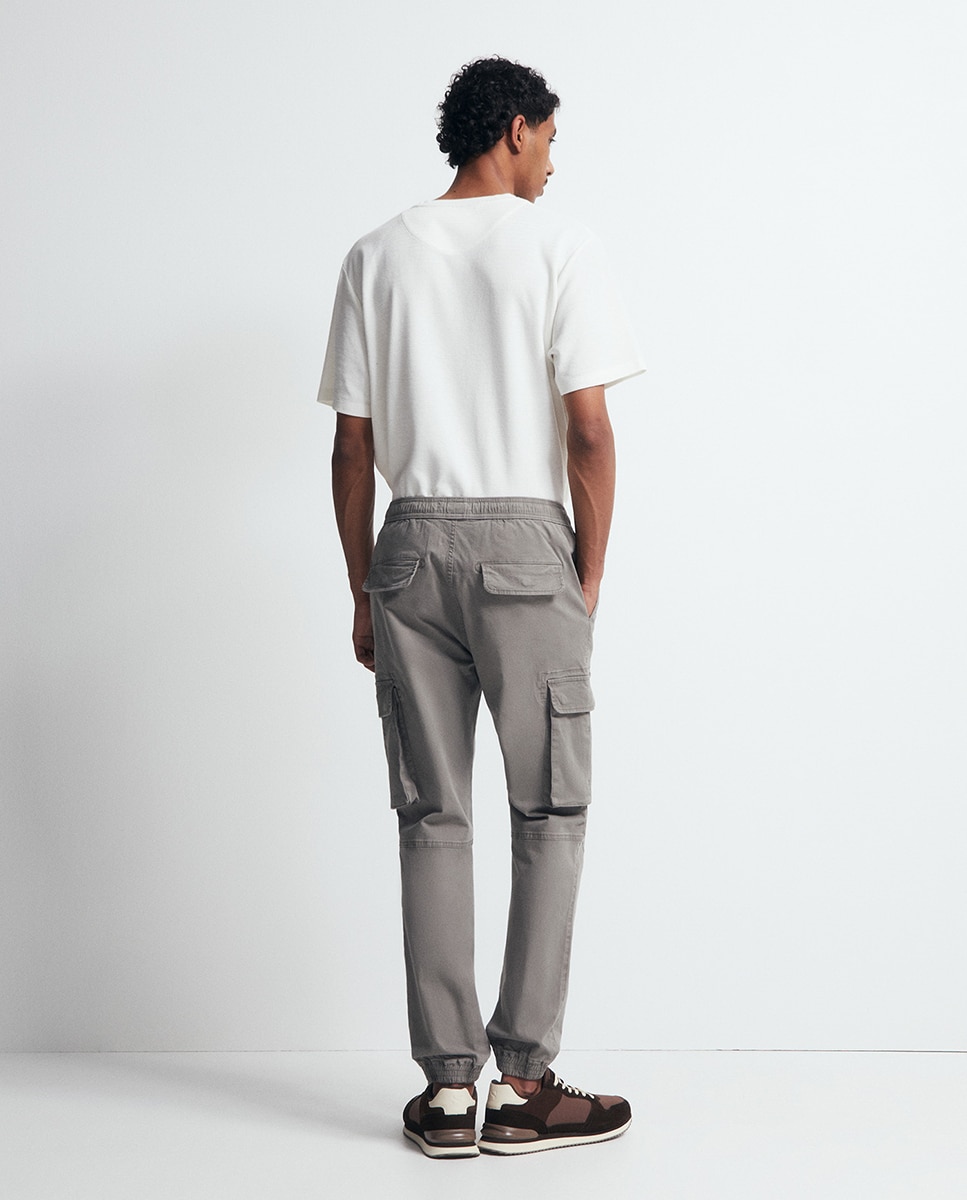 Pantalón cargo jogger - Sfera - 510 Verde claro 510 Verde claro-4
