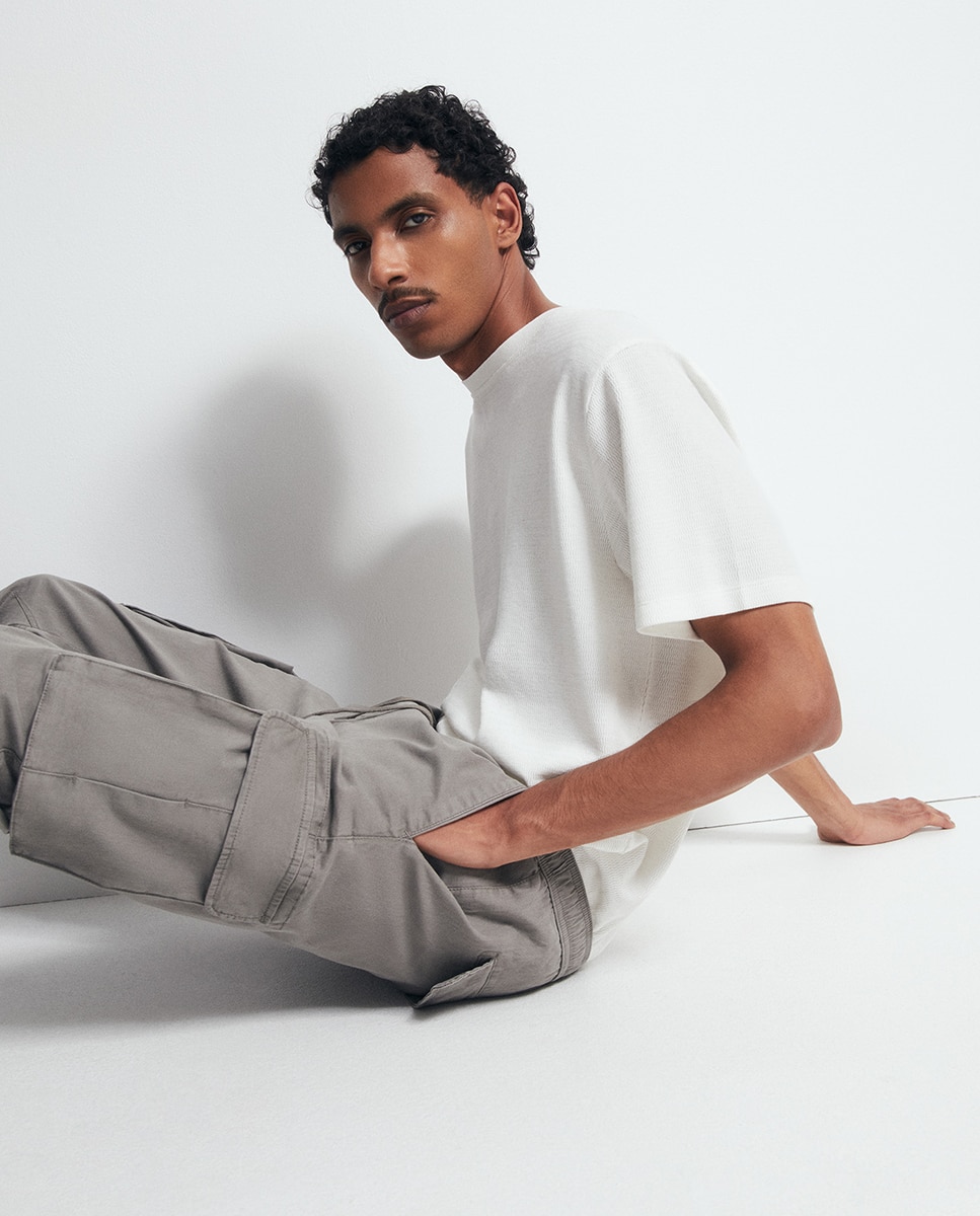 Pantalón cargo jogger - Sfera - 510 Verde claro 510 Verde claro-5
