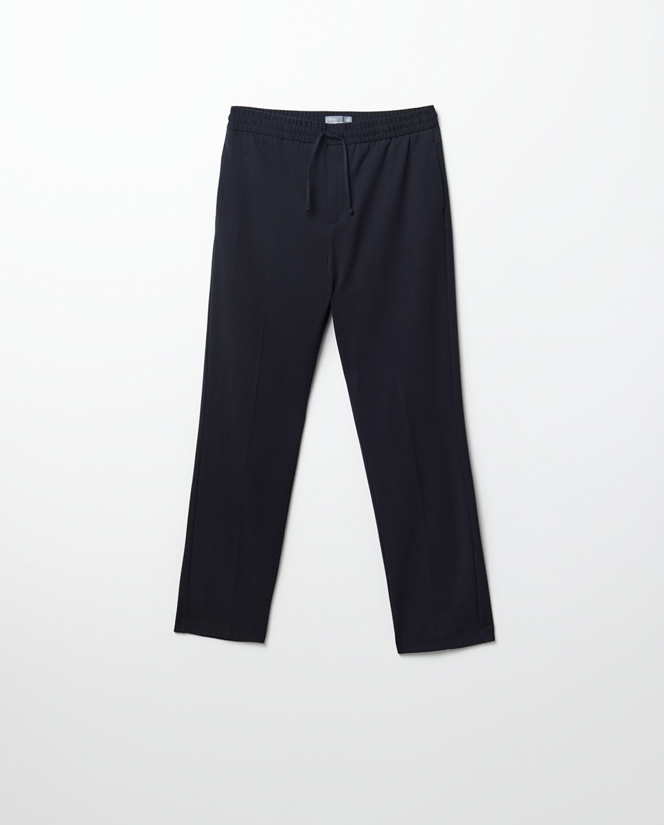 Pantalón confort - Sfera - Azul marino Azul marino-5