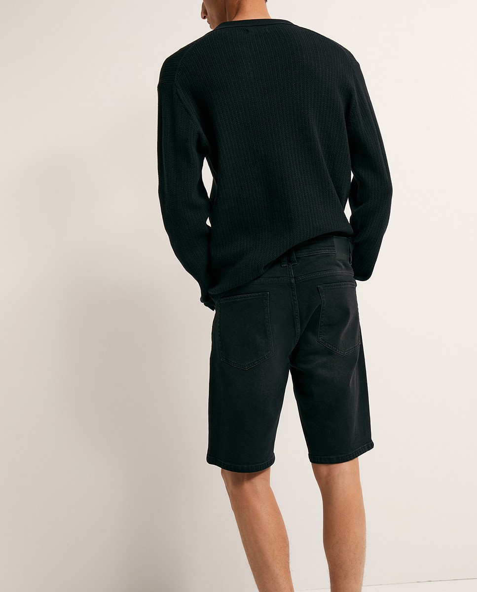 Bermudas de Ganga Preto-5