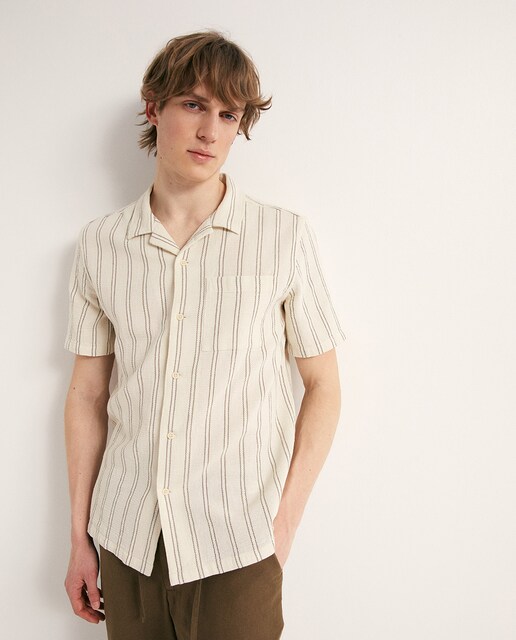 Imagen 0 de Camisa rústica rayas