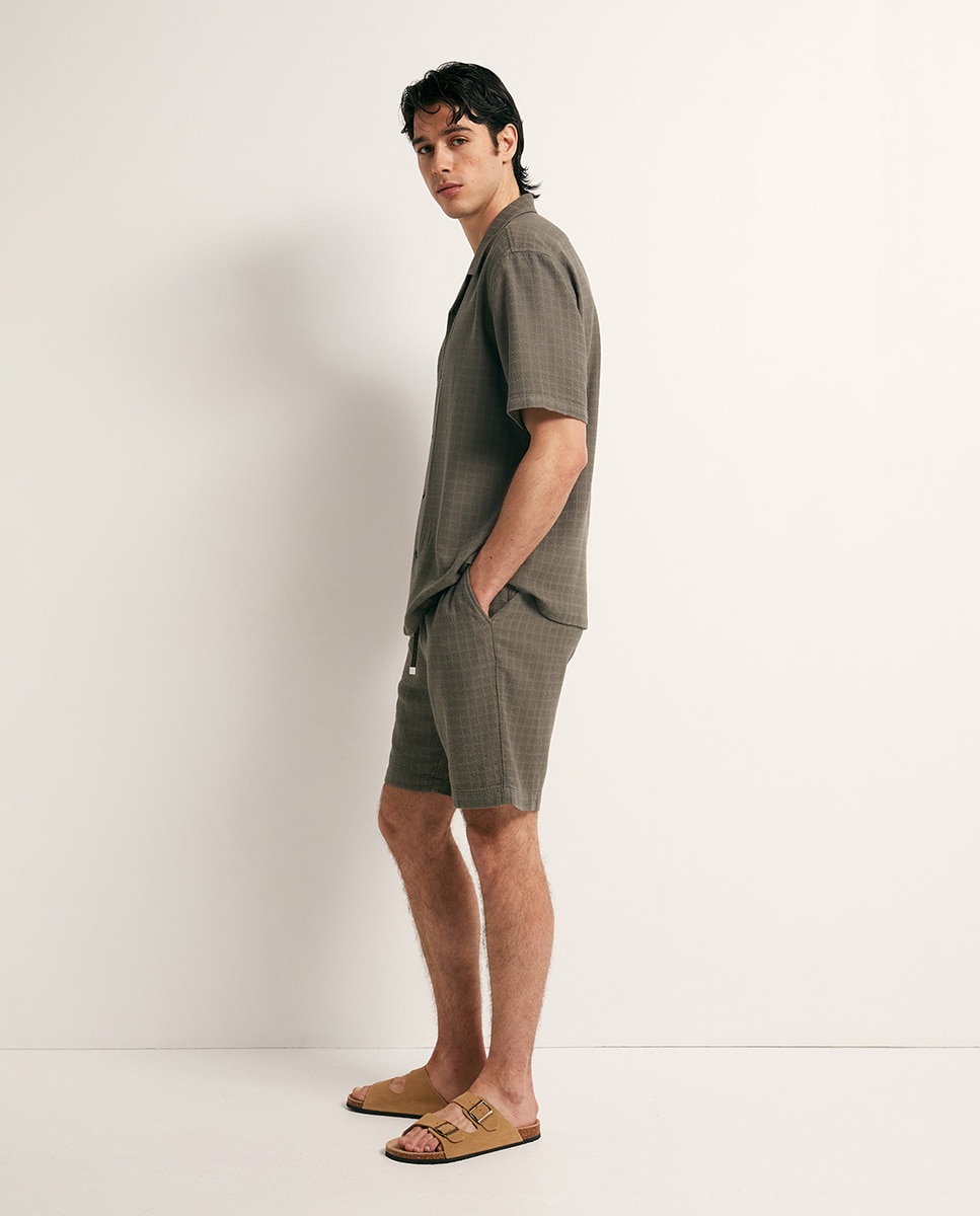 Camisa Twin Set Caqui-5