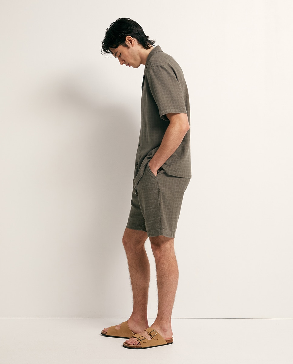 Camisa Twin Set Caqui-6