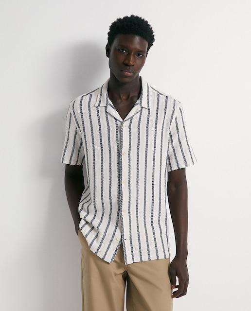 Imagen 0 de Camisa rústica rayas