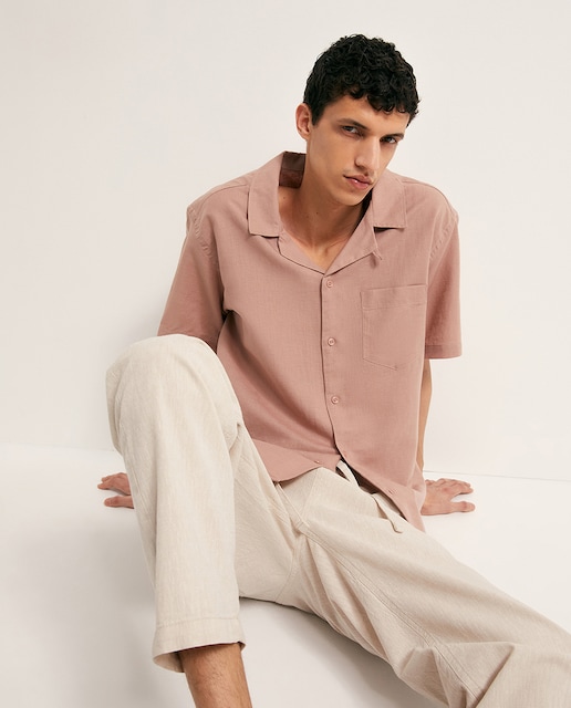 Imagen 0 de Camisa bowling lino