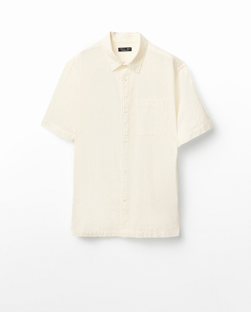 Camisa Dobby Branco-7