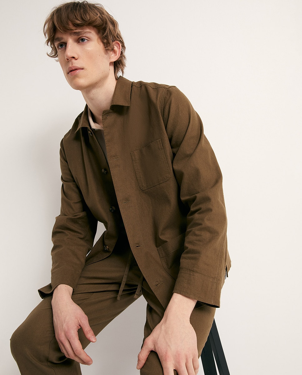 Imagem 0 de Sobrecamisa de Linho