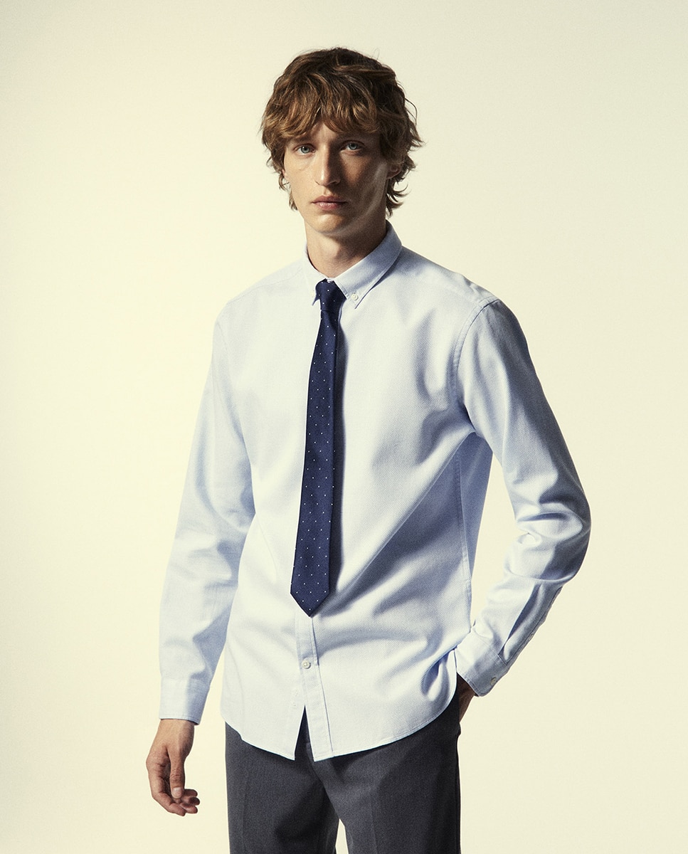 Imagem 0 de Camisa Slim com Estrutura
