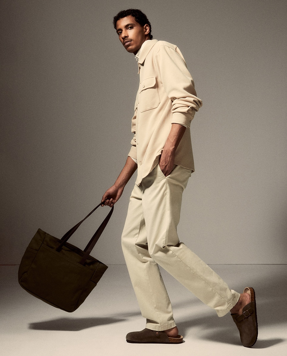 Sobrecamisa punto - Sfera - Beige Beige-1