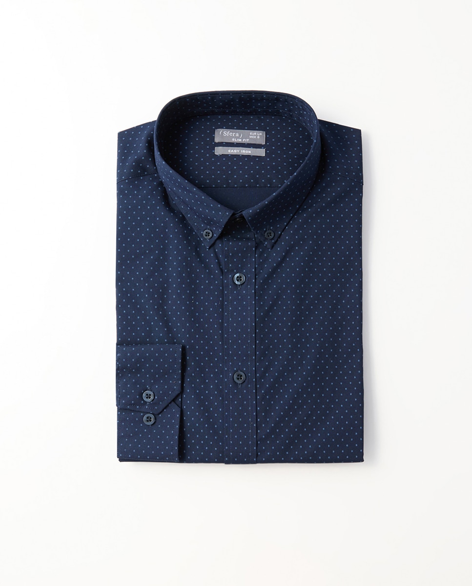 Imagem 0 de Camisa Slim com Estampado