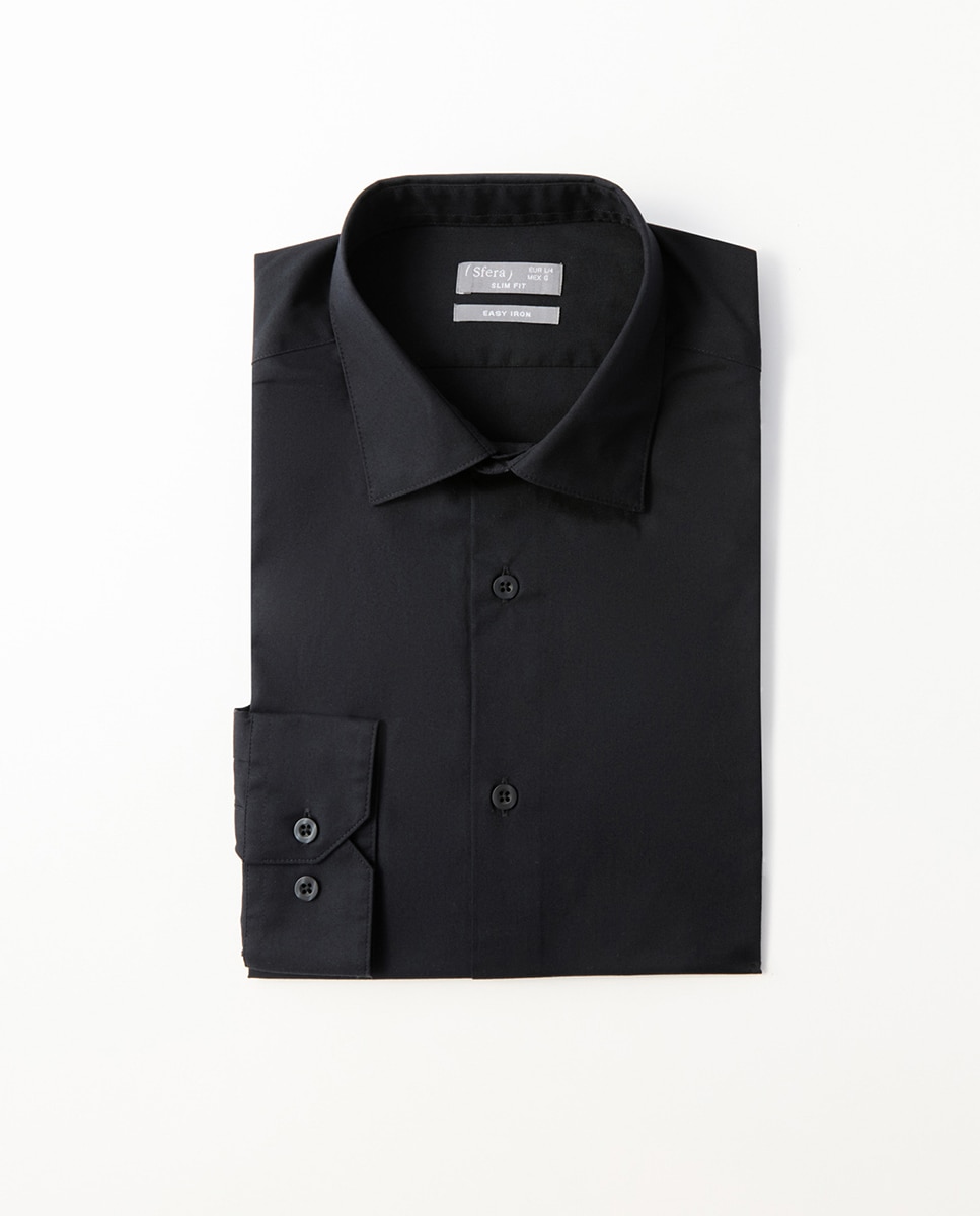 Imagem 0 de Camisa Slim de Popelina