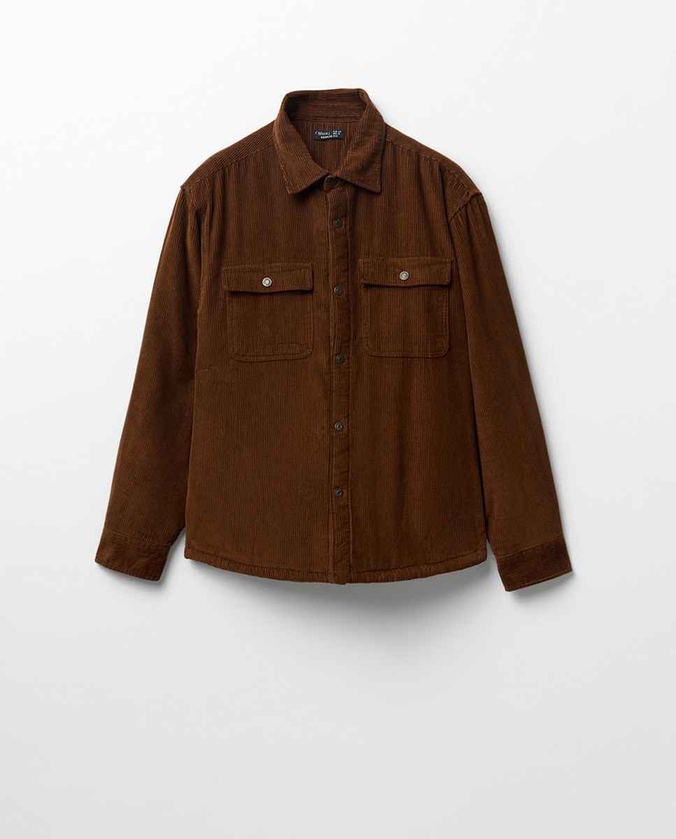 Sobrecamisa de Pelo de Borrego 790 Bronze-7