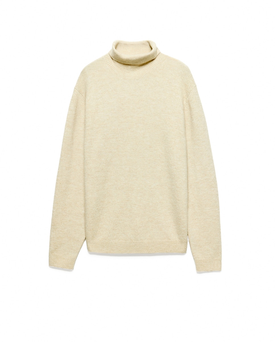Imagen 6 de Jersey cuello alto - Sfera - 130 Marfil 130 Marfil
