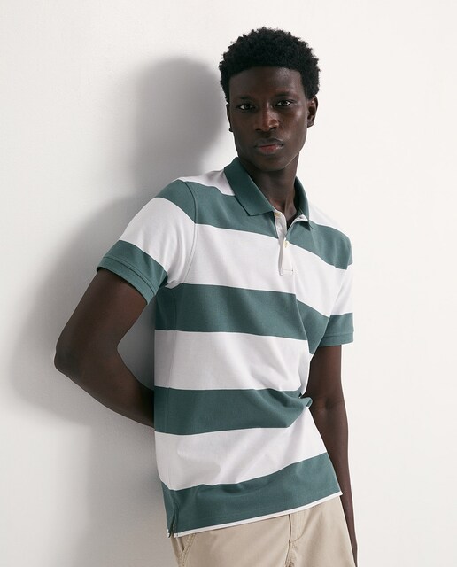 Imagen 0 de Polo pique rayas