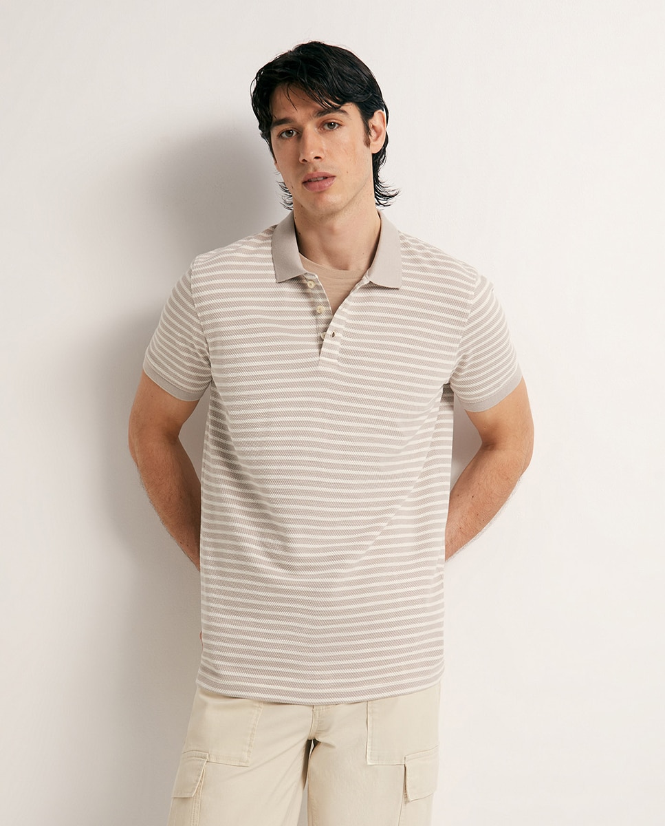 Imagem 0 de Polo Bubble às Riscas