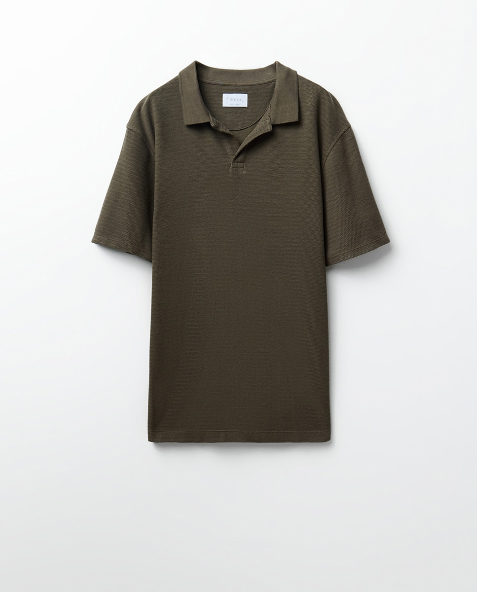 Polo com Estrutura 520 Caqui-6