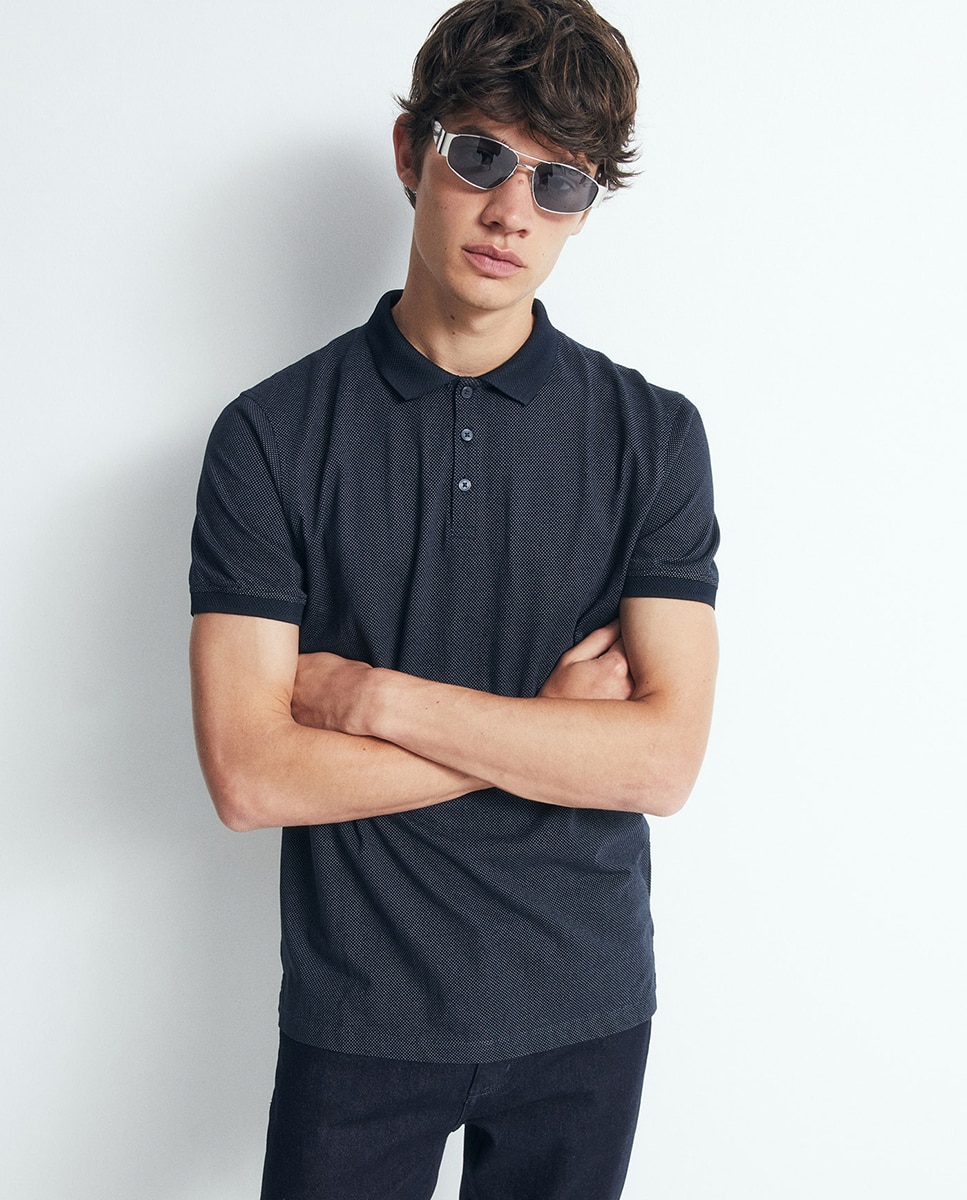 Sfera - Polo jacquard.