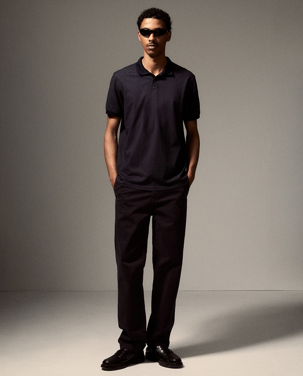 Polo Jacquard Azul-marinho-2