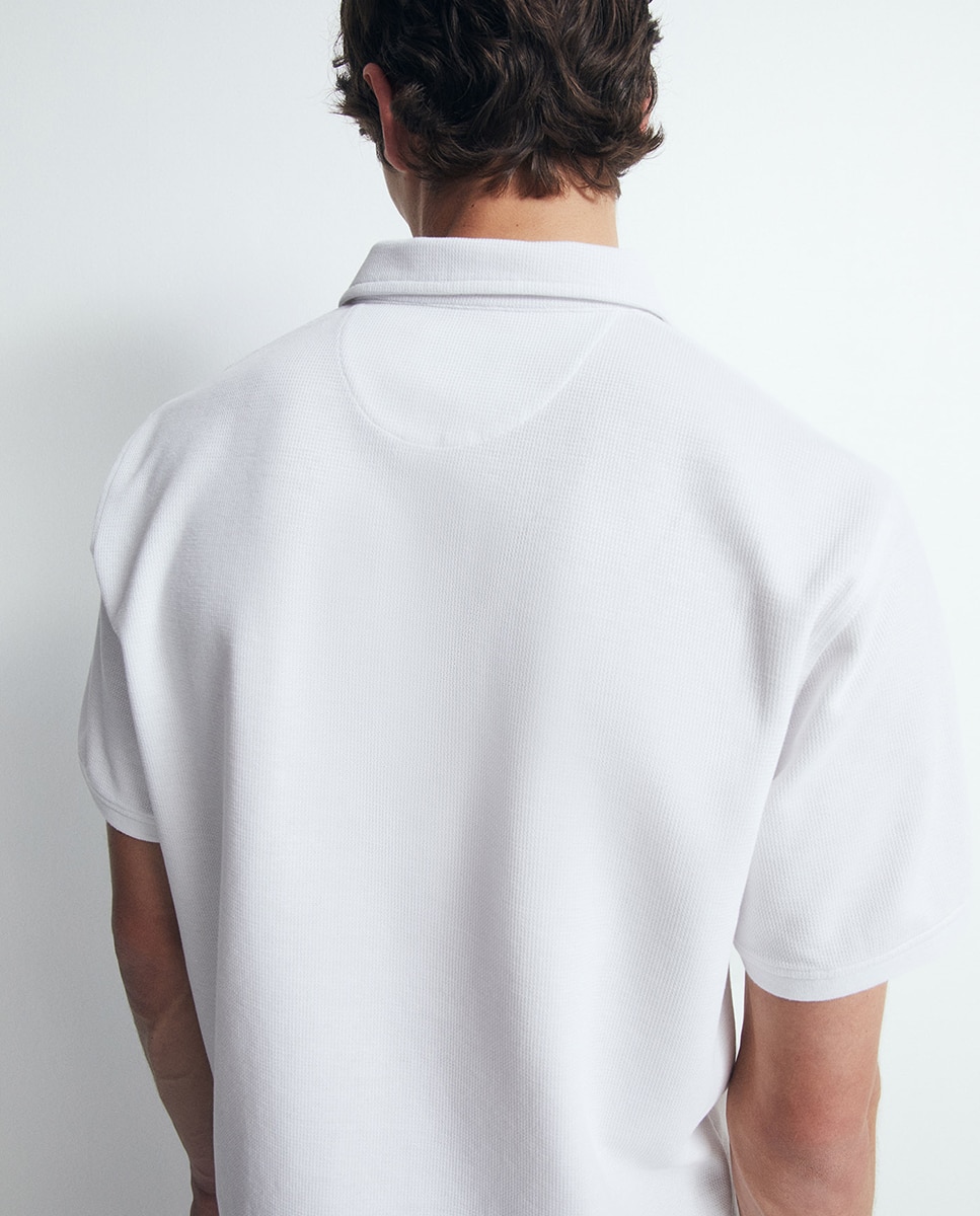 Polo Liso Branco-5
