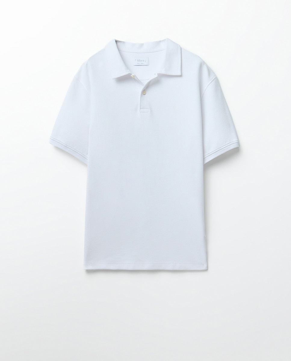 Polo Liso Branco-6