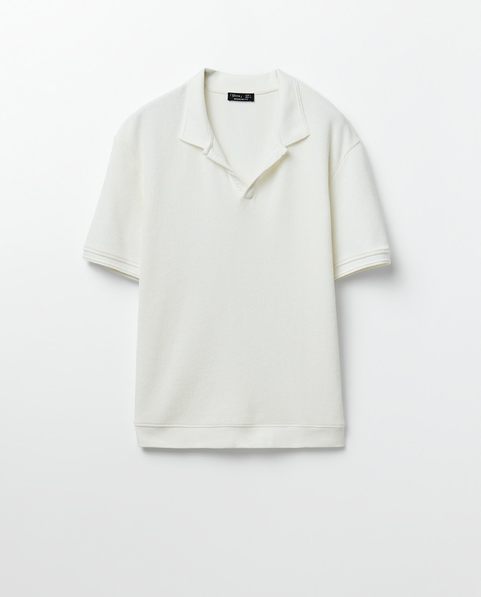 Polo Canelado 120 Cru-6