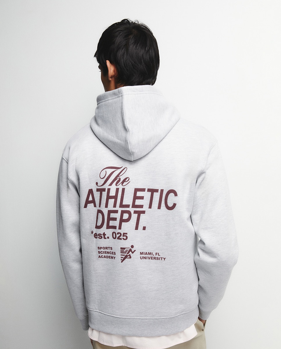Sweatshirt Embossed Cinzento-claro-6