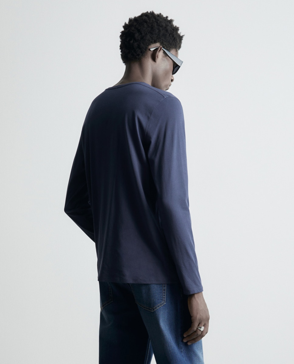 T-shirt Lisa Azul-marinho-2